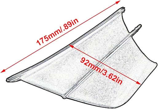 Cowl part Motorcycle Front Fairing Aerodynamic Winglets Dynamic Wing Kit For Kawasaki ZX-6R ZX-10R For Ninja 250/300/400 Z1000SX ABS ZZR1400