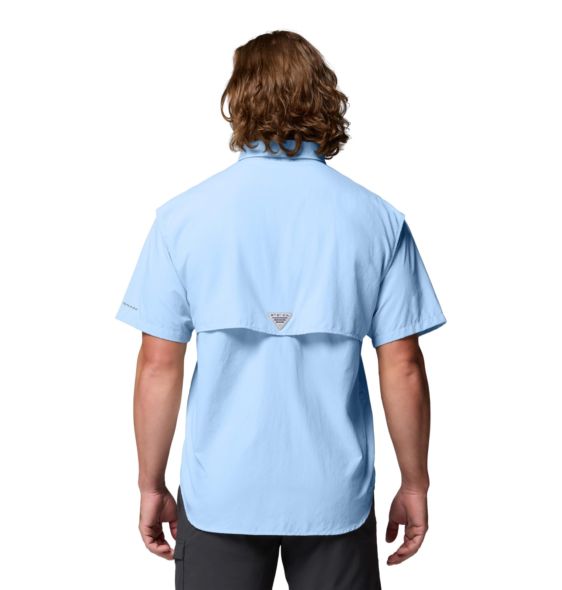 Columbia Bahama II - Camisa de Manga Corta para Hombre, Vela, Small