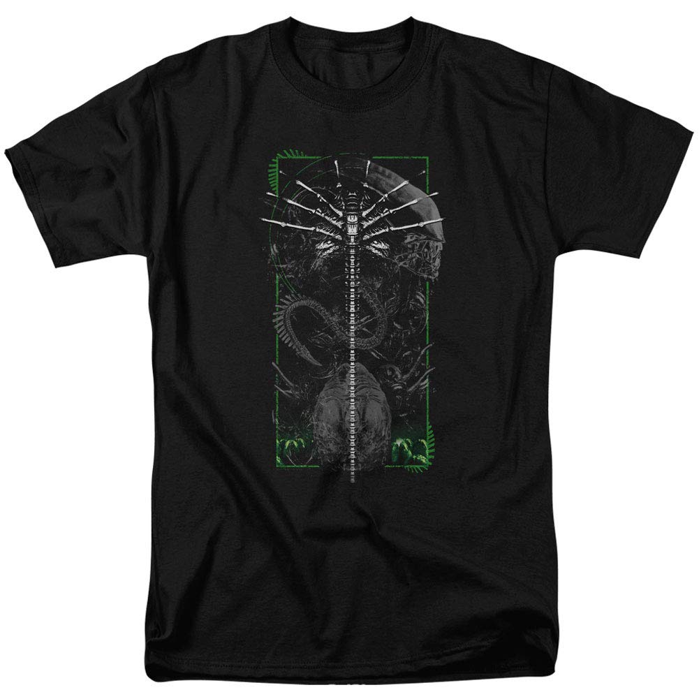 Buy Alien Facehugger Evolution TShirt Size L Black at Amazon.in