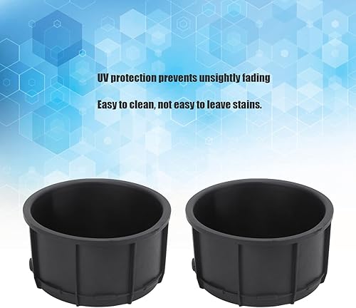 Miniatura 3 de Juego de 2 soportes de goma para consola, protector a prueba de golpes para consola central de automóvil, ajuste directo, accesorios interiores