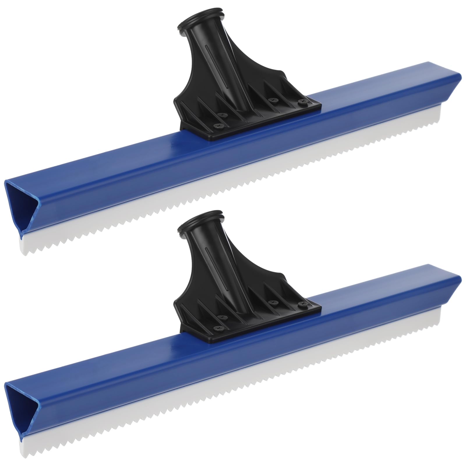 Raclette crantée de 0,4 cm double face pour étaler le ciment autonivelant sans effort