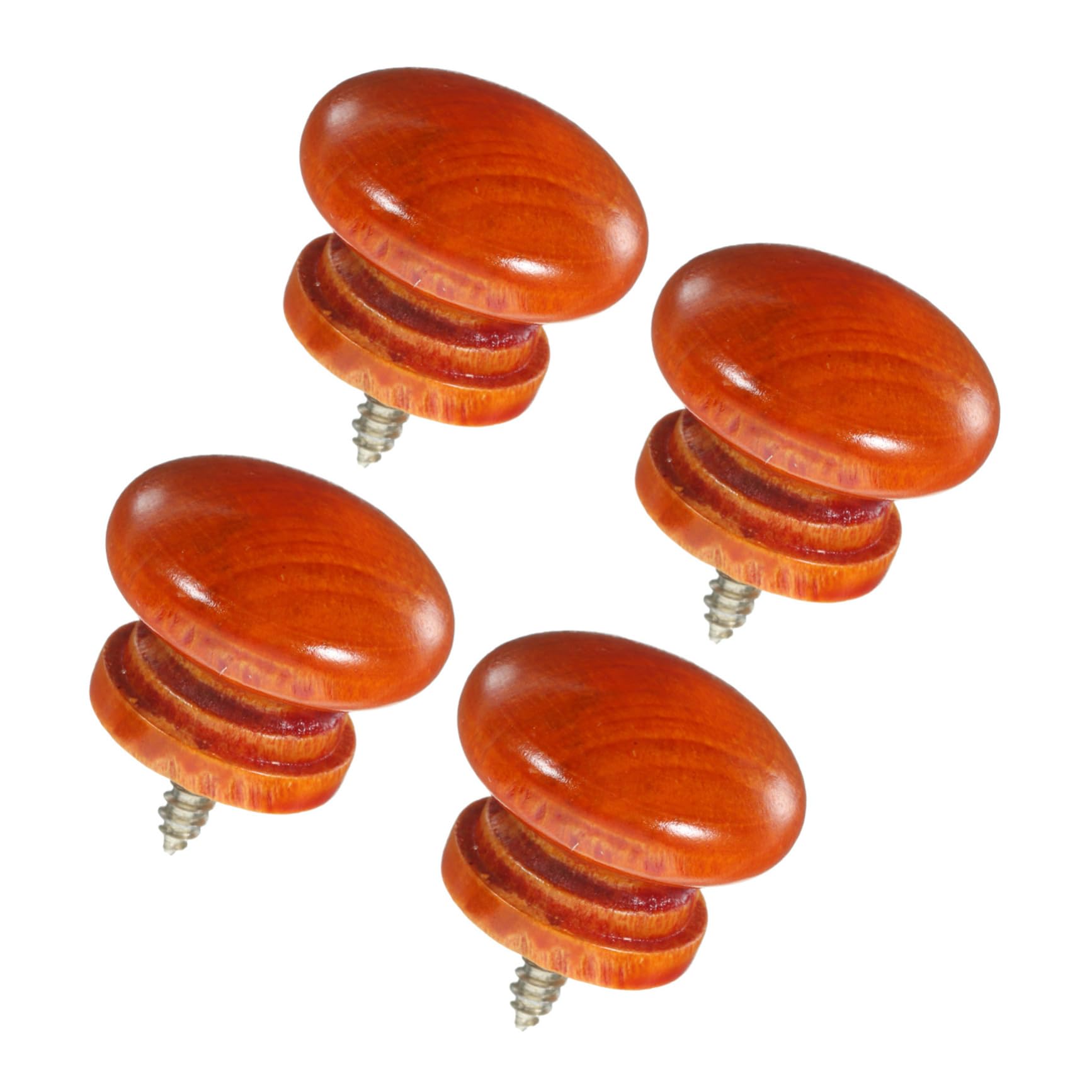 Uonlytech 5 Set Solid Industriale Celulare Tirare Pomelli Cassettiera Piatto Pomelli Dorati Di Mobili Porta Maniglie Per Mobili Comò in Legno Tira Maniglia Per Armadio Lega 4 Pezzi * 5