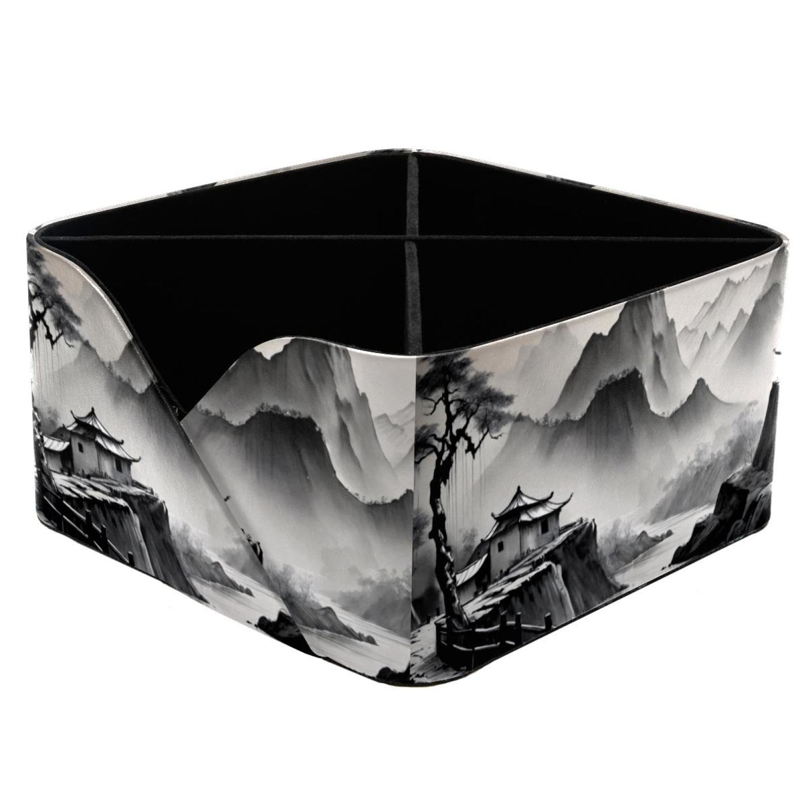 Organiseur de bureau enfant et femme rectangulaire en boîte de rangement