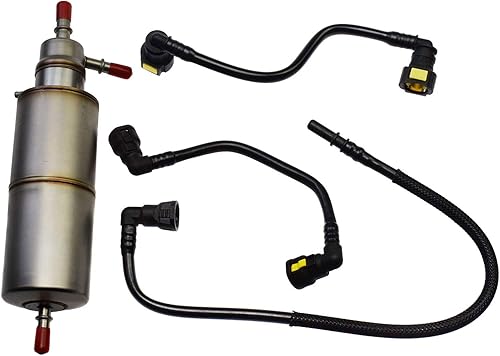 Miniatura 3 de 4 unids filtro de combustible+línea de combustible Kit de manguera para Mercedes W163 ML320 ML430 ML55 AMG V6 V8 1634770201