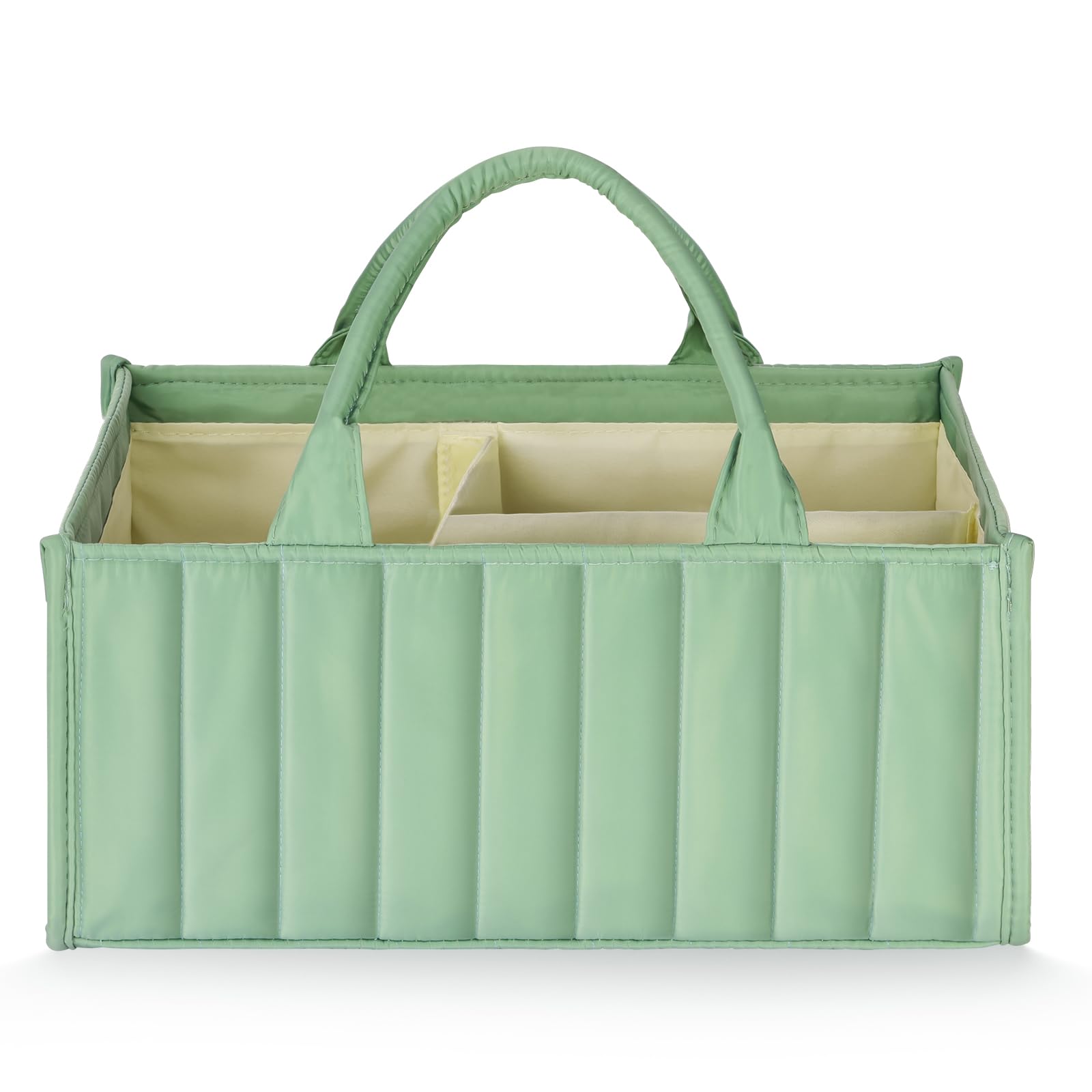 HAGOT Nappy Caddy, Baby Diaper Caddy Organizer, Foldable Bag Organizer with Compartments, Baby Wipes Bag for Mum to Be