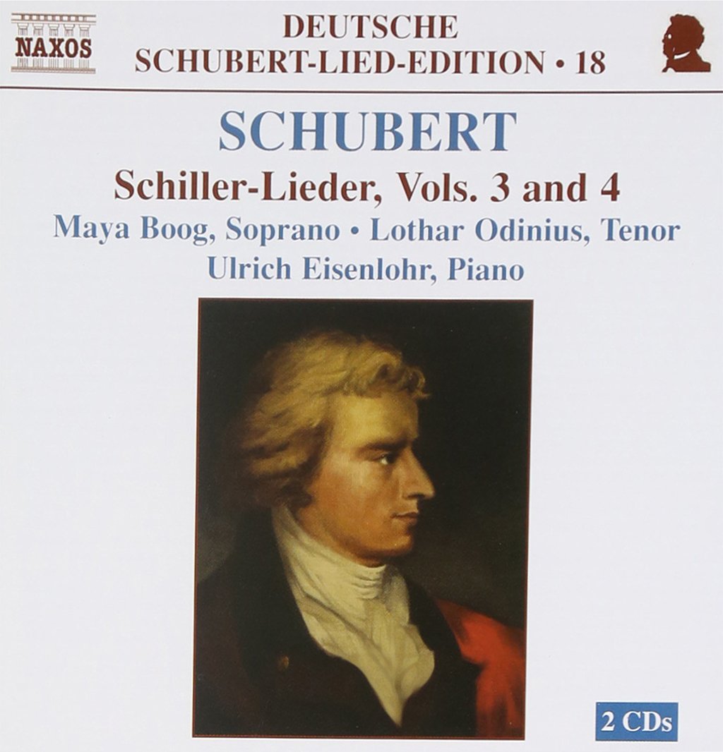 SCHUBERT: Lied Edition 18 - Schiller, Vols. 3 and 4
