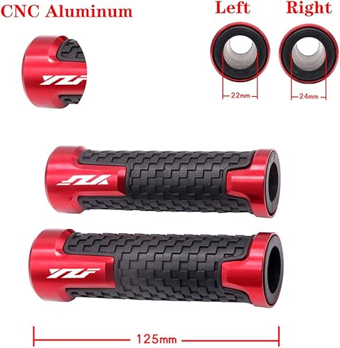 Miniatura 3 de Empuñaduras de manillar de motocicleta para Yamaha YZF R1  YZF R3  YZF R6  YZF R6S  YZF R25  YZF R125  YZF 600R