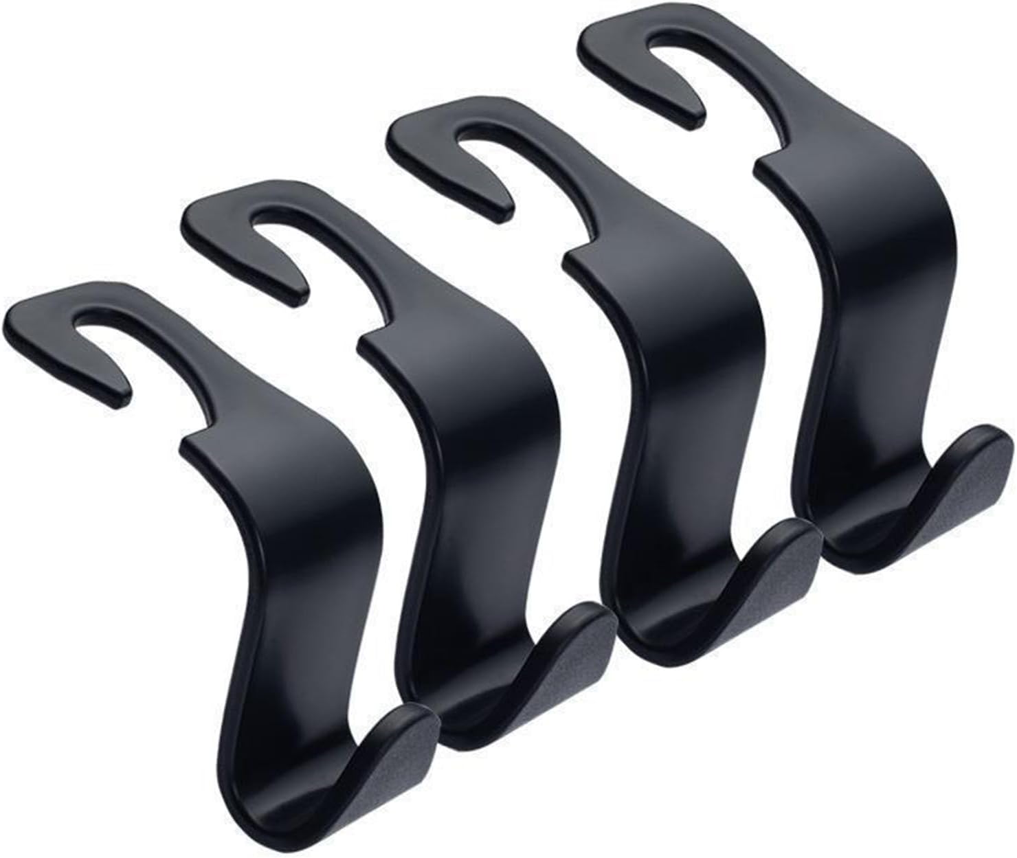 4Pcs Car Headrest Hooks, Hidden Heavy Duty Car Back Seat Organizer Hangers, Compatible with Lincoln Z MKZ Continental Town Car MKS C