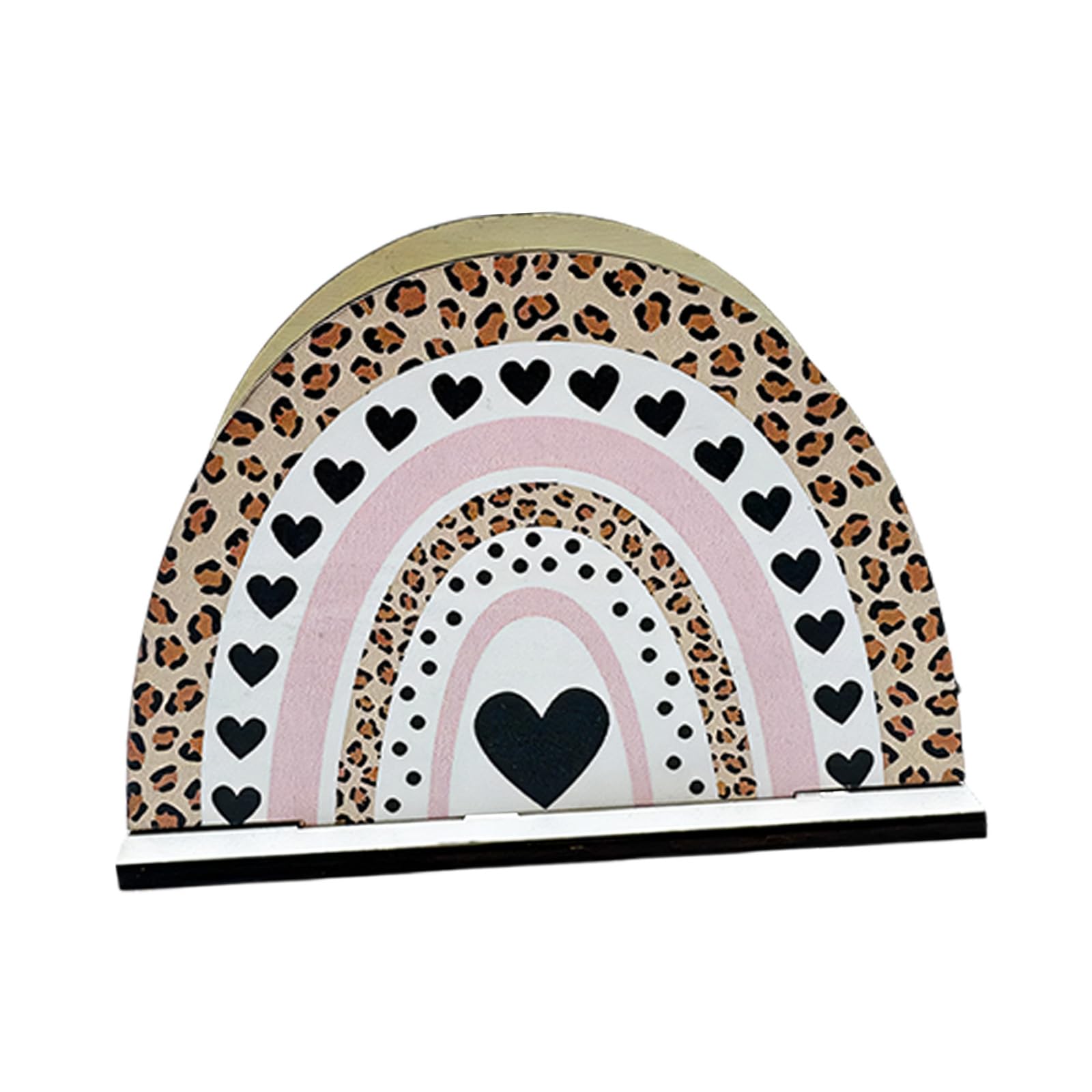 Tsophreniq Artistic Wood Tissue Paper Holder Colorful Butterfly Shape Kitchen Accessory Wooden Tissue Holder