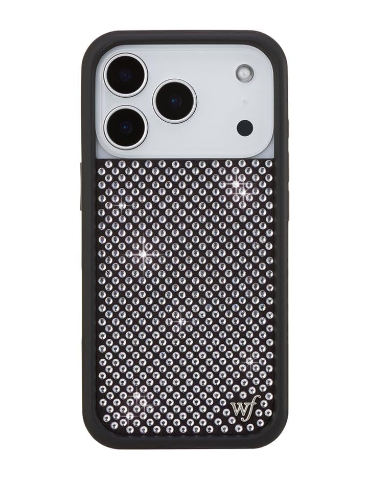 Image of Wildflower Cases - iPhone 17 Pro Compatible - Rhinestones | White