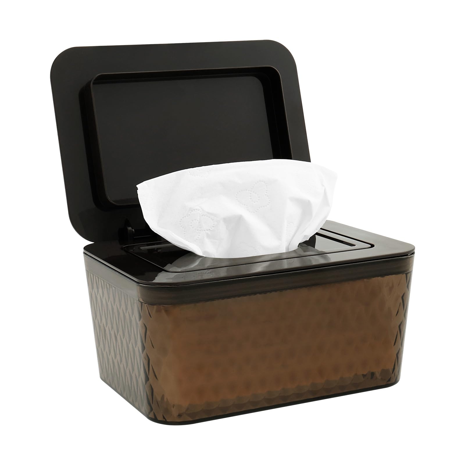 shaojian Baby Wipes Dispenser, Toilet Wet Wipes Dispenser Box with Sealing Lid to Keep Wipe Fresh