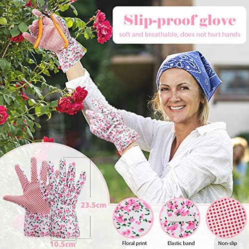Birthday Gifts for Women, Happy Birthday Gifts Basket for Mum Grandma Wife Best Friends, Ladies Pamper Gardening Gifts for Women, Garden Lovers Gift for 50Th 60Th 70Th Birthday, Retirement, Christmas