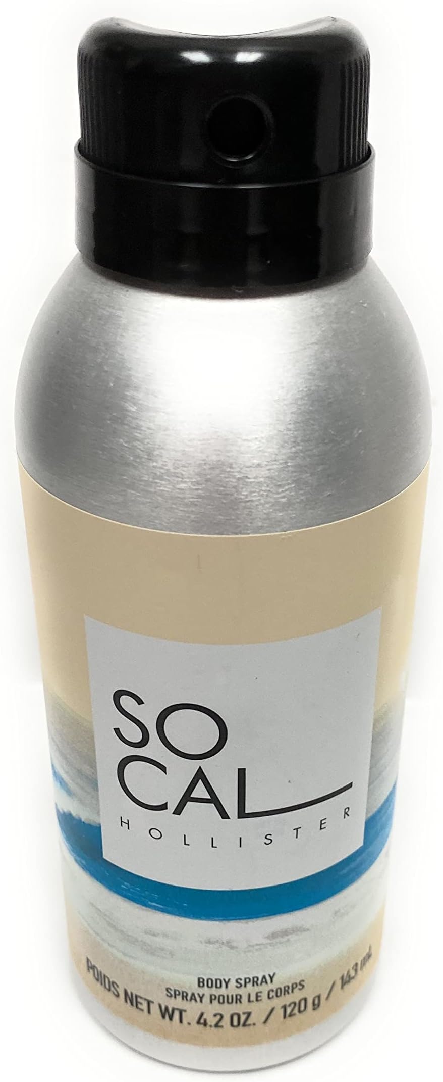 Hollister So Cal Men's Deodorant Body Spray 4.2 Ounce