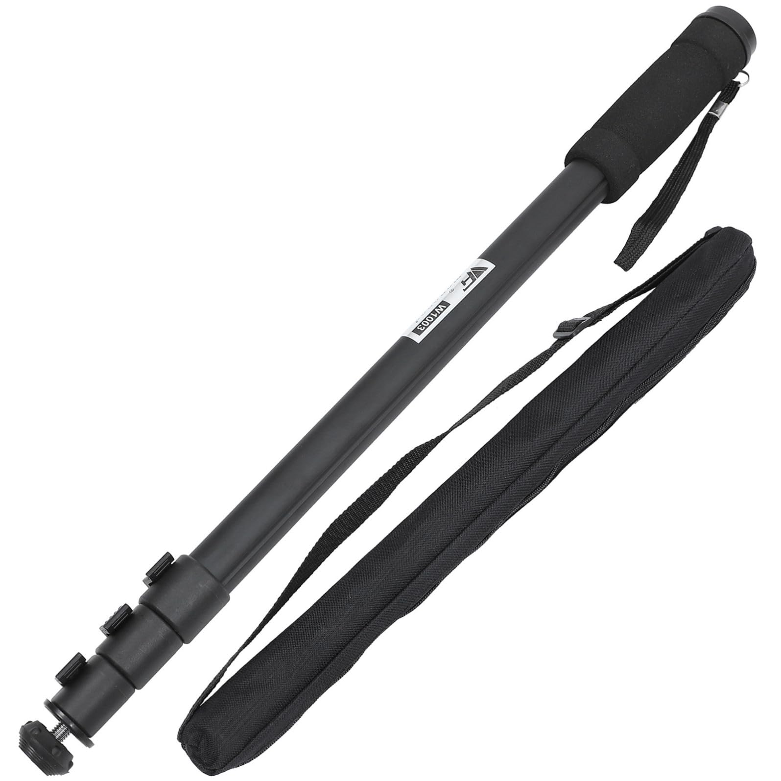 Monopié de Cámara W1003 Ligero y Extensible para Cámara Negra