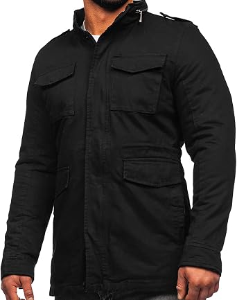 m65 Field Jacket Men Military Black