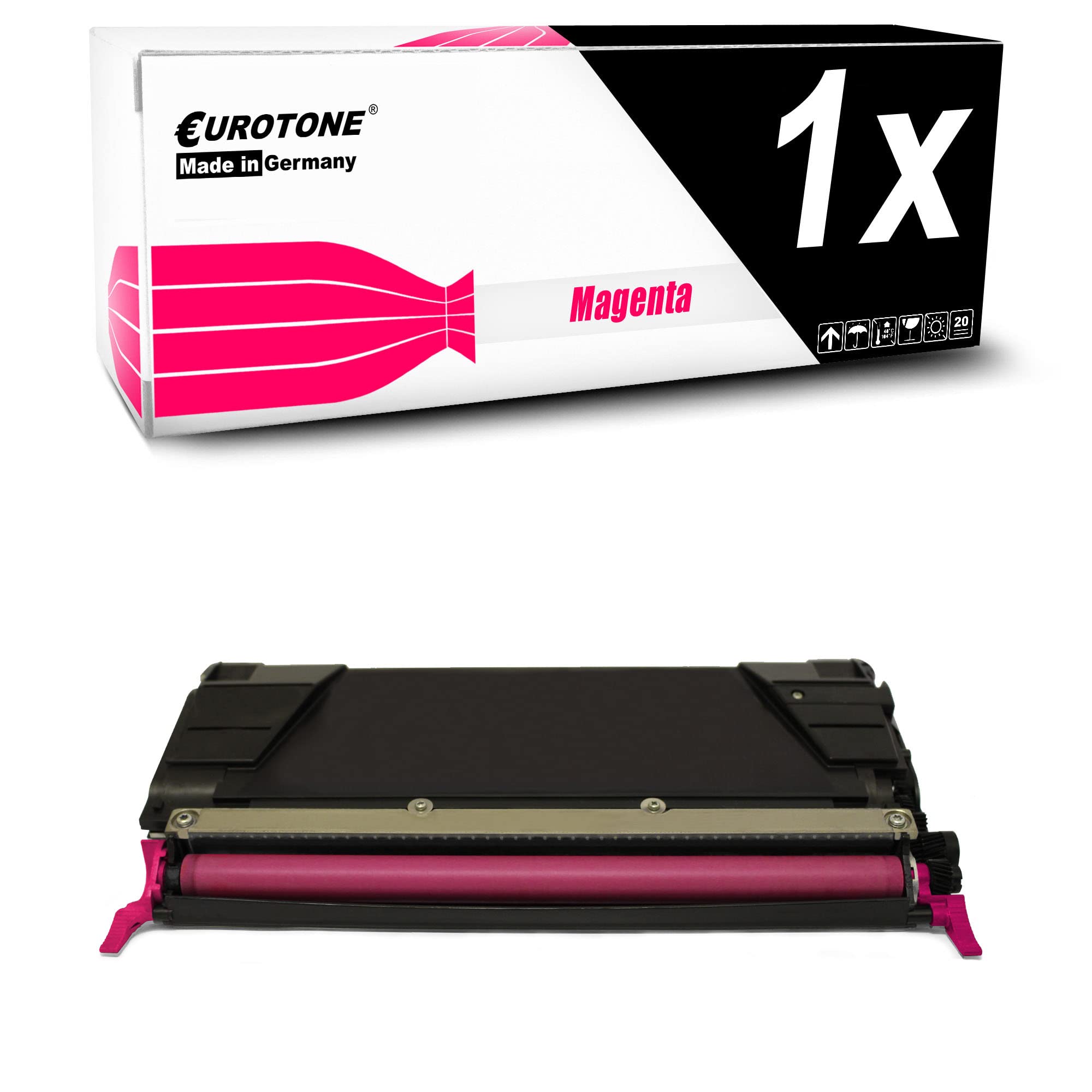 Toner Lexmark C736 rouge pour imprimer des graphiques clairs - 8