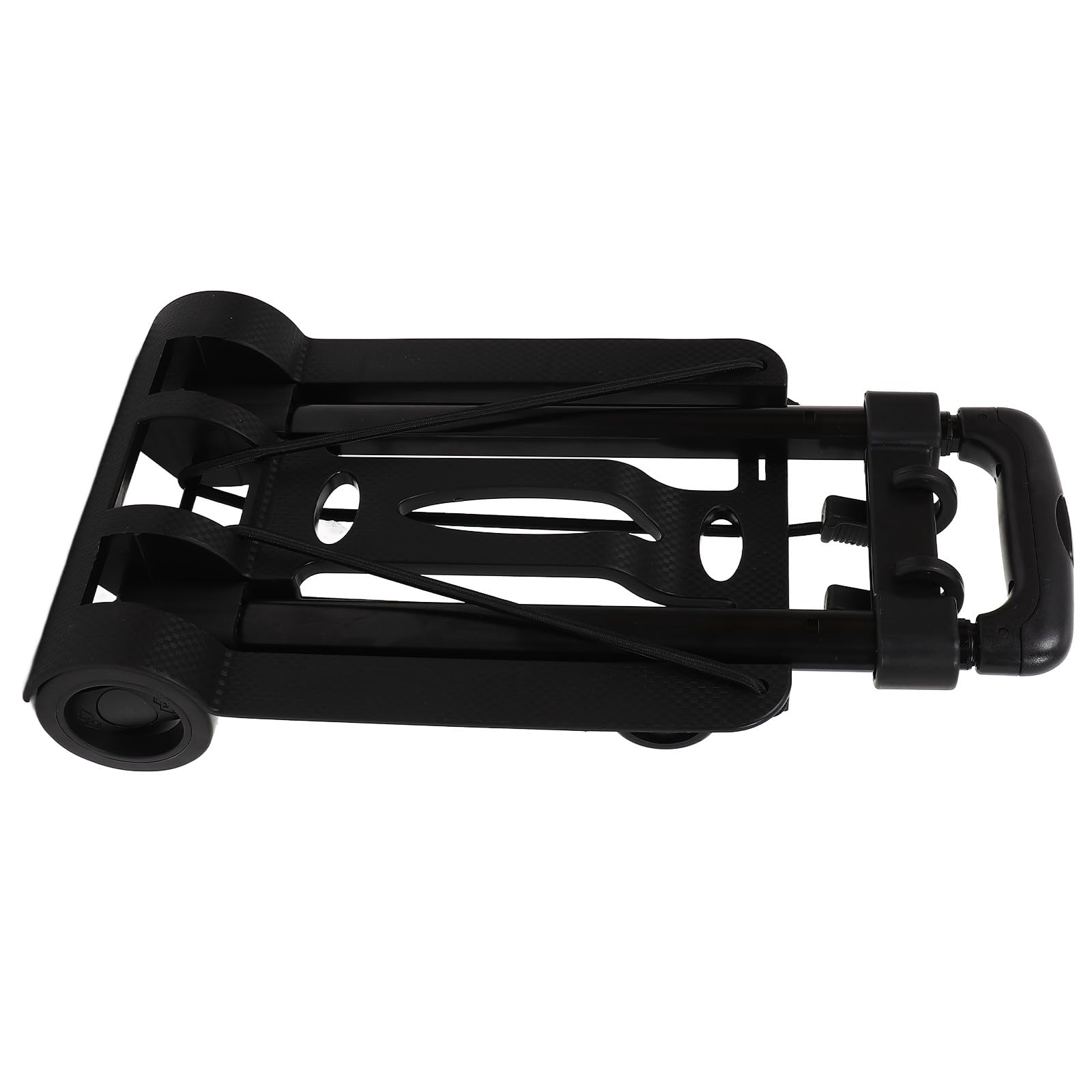 BESPORTBLE Carrito Compra Plegable Ruedas Mini Carrito Portátil Base Reforzada y Cordón Elástico Ajustable Compacto y Ligero para Transporte y Viajes