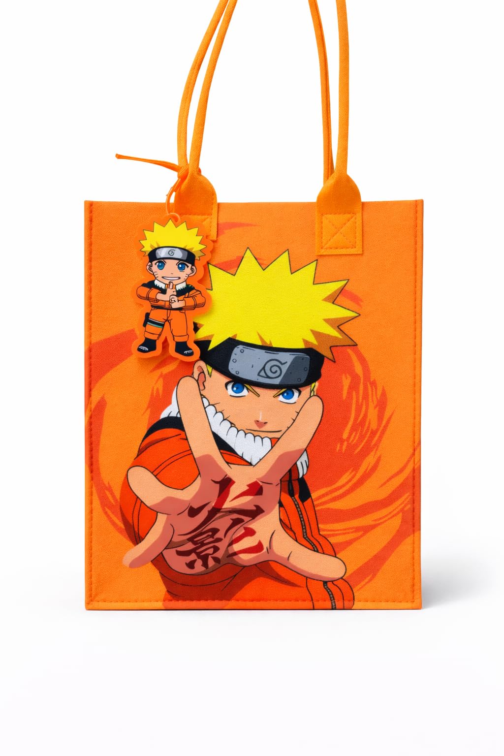 Buy THE CUTE CRAZE Orange Tote Bag – Anime Canvas Bag for Fans