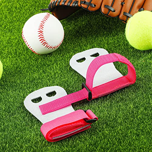 2 Gymnastics Grips Wristbands Sets For Girls Kids Youth, Bar Grips Palm Protection And Wrist Support Sports Accessories For Kettlebells, Weightlifting Tennis, Workout And Exercise (Pink, Black, White) #TOP2