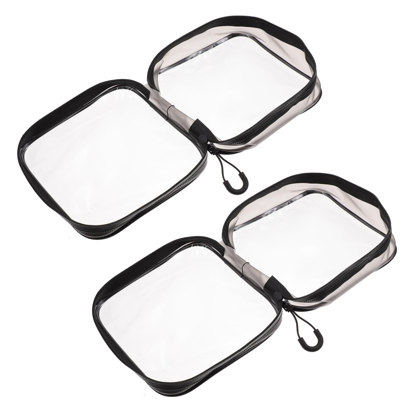 FRCOLOR 8pezzi Borsa Cosmetici Con Cerniera Organizer Da Viaggio Compatto Per Accessori Personali e Toiletries Per Conservare e Proteggere Gli Oggetti Durante Trasporti