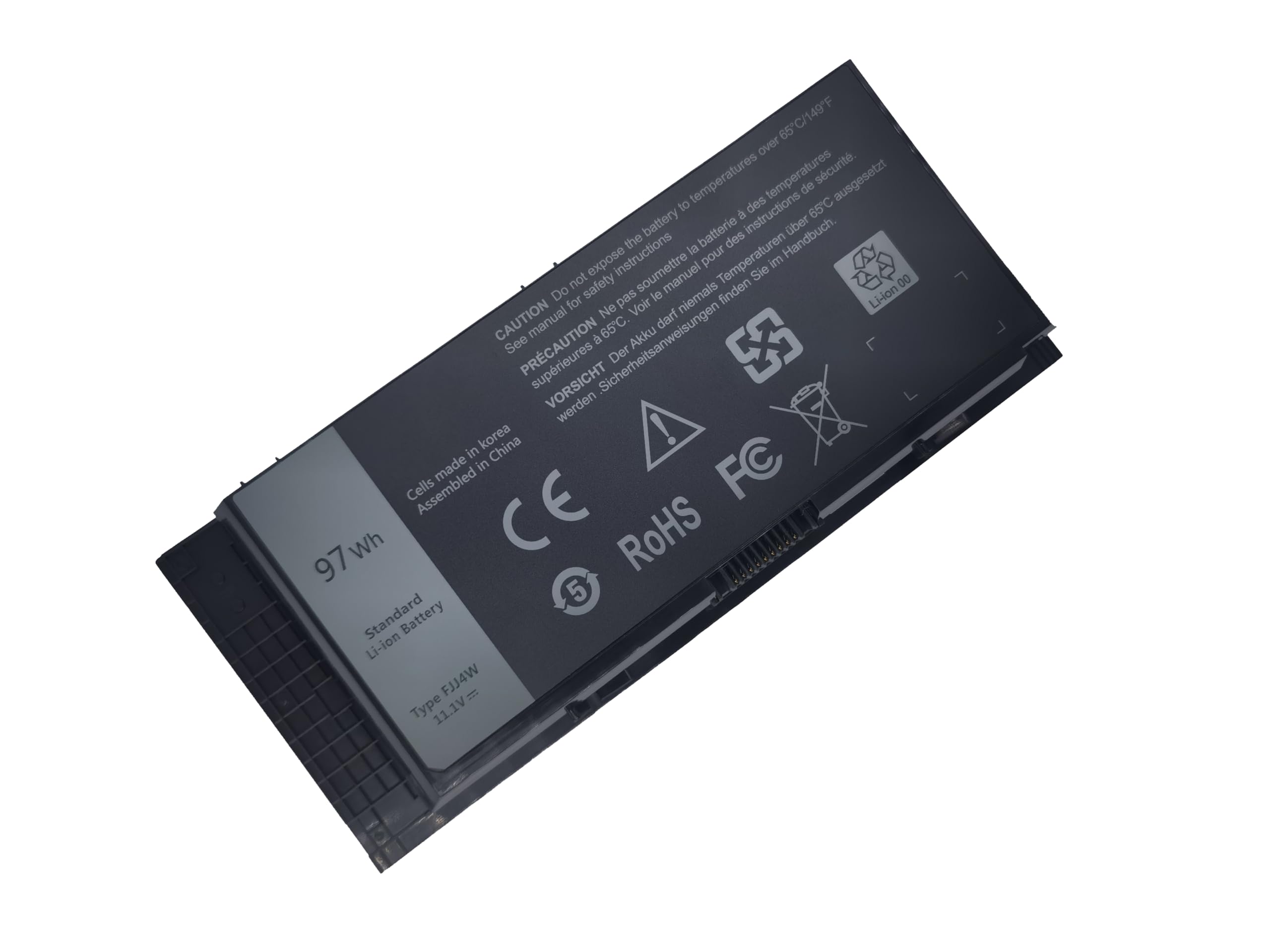 FJJ4W Laptop Battery Replacement for Dell Precision M4600 M4700 M4800 M6600 M6700 M6800 Series Notebook FV993 R7PND V7M28 H1MNH N71FM