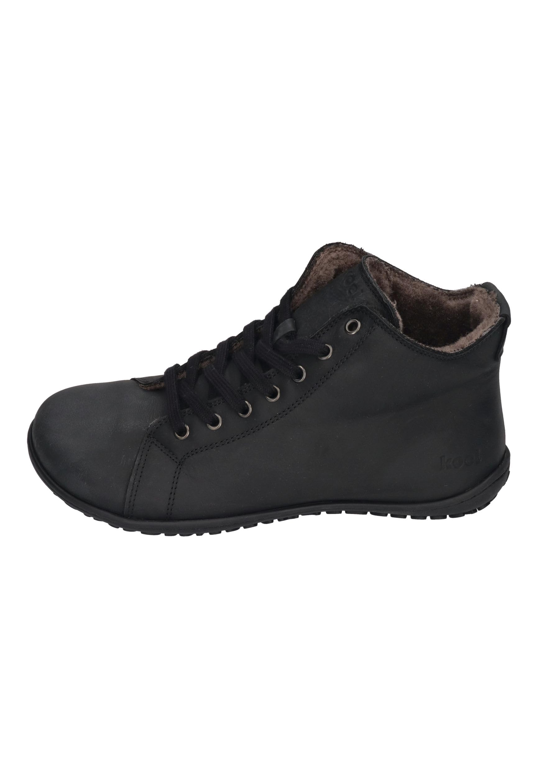 KOEL Damen Barfuß Winter Booties IVONE Lambwool Black