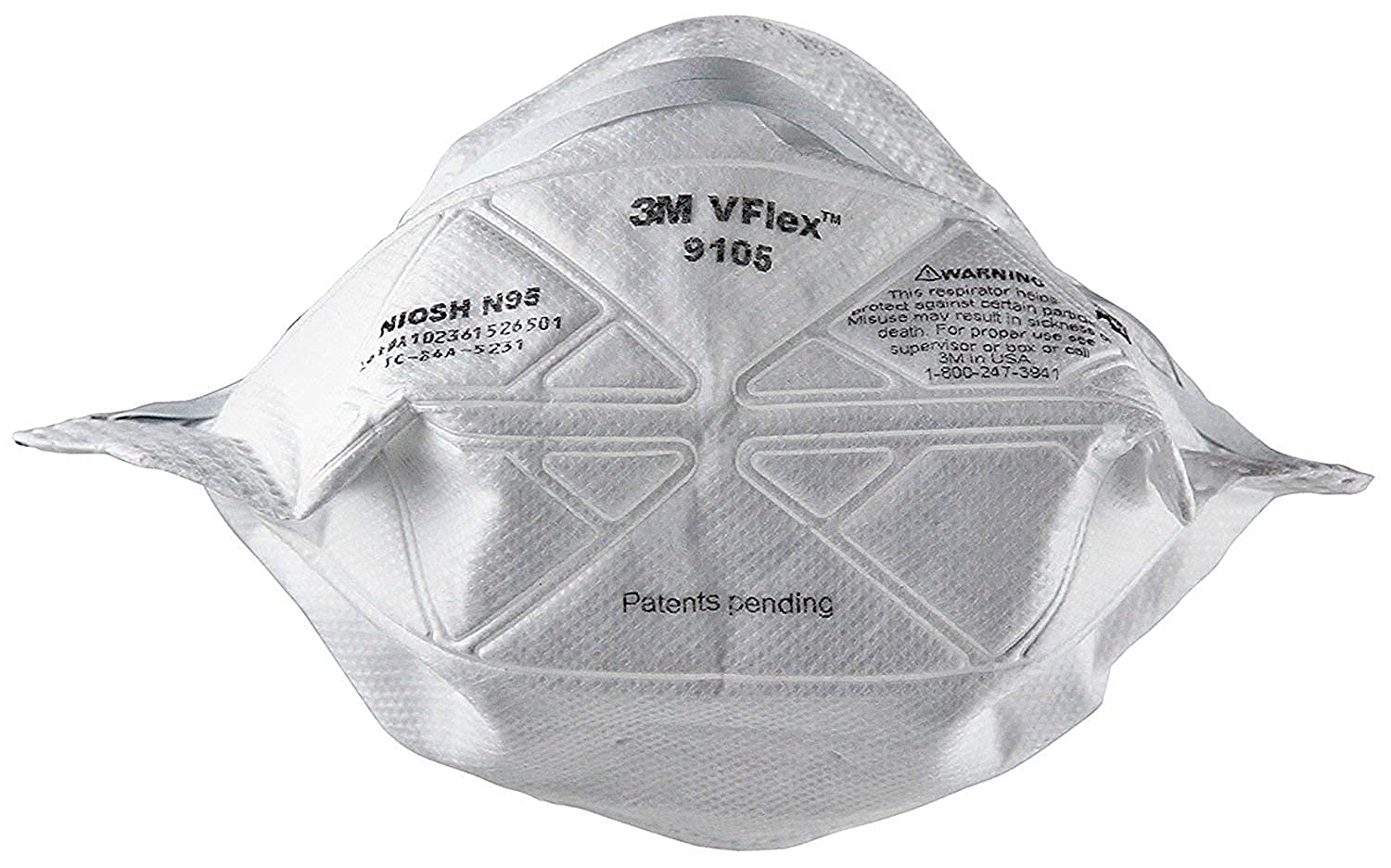 See full amazon price history chart for 3M 9105 VFLEX N95 Particulate Respirator (Pack of 50) 3M 9105 VFLEX N95 Particulate Respirator (Pack of 50) (B09F6F832Y) Amazon Price History, Amazon Price Tracker