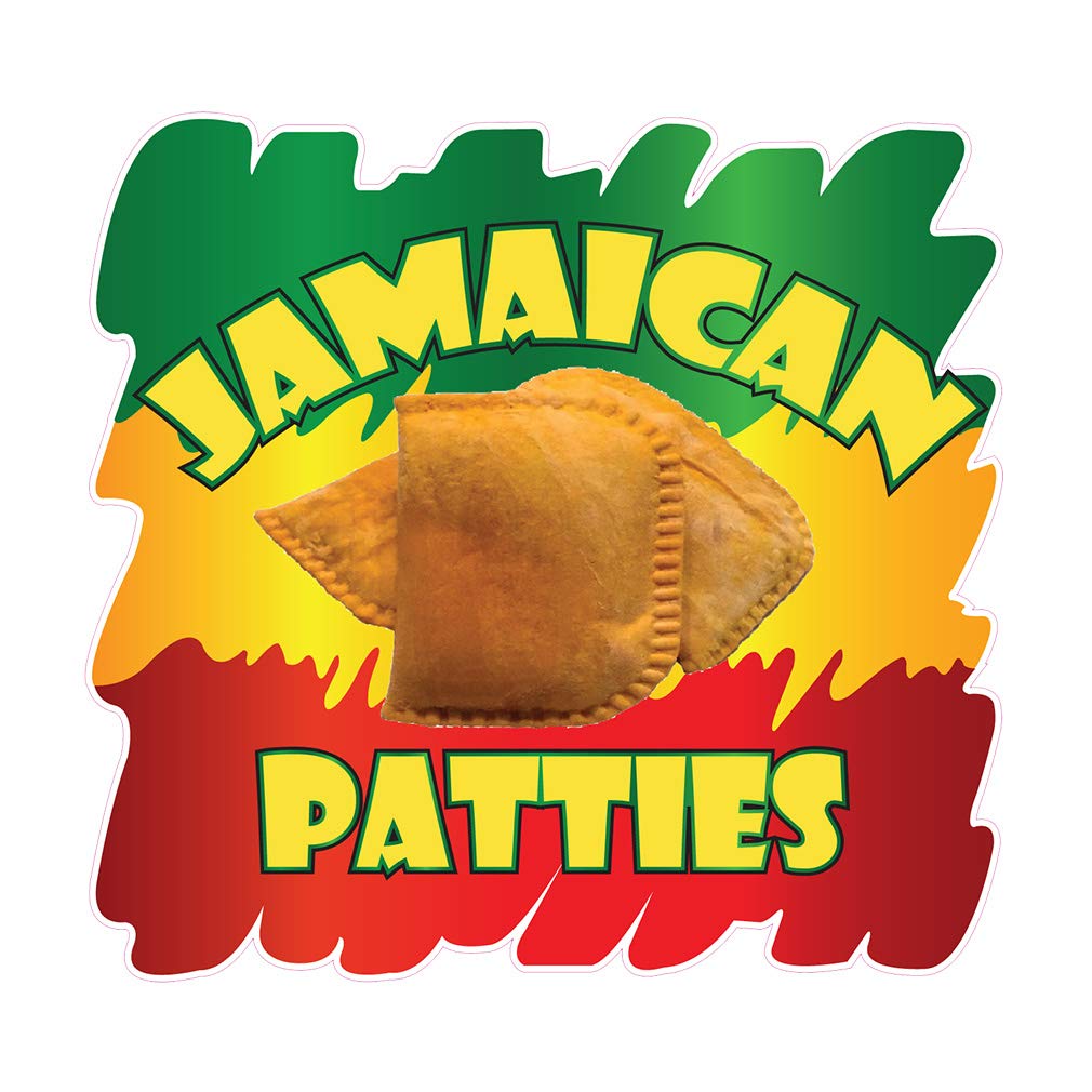 Buy DieCut Sticker Multiple Sizes Jamaican Patties Restaurant & Food Jamaican Patties Indoor
