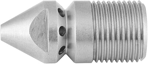 Miniatura 8 de Puntas para lavadora a presión, accesorios para lavadora eléctrica, rociador de chorro de drenaje de acero inoxidable multiángulo de 38 pulgadas,