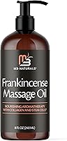 M3Naturals Frankincense Essential Massage Oil for Scars, Stretch Marks & Fine Lines - Firming Hydrating Formula with Collagen Stem Cells Lavender Grapefruit 8oz
