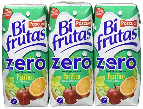 Bifrutas Zumo Leche, Sabor Pacifico - Paquete de 6 x 990 ml - Total: 5940 ml