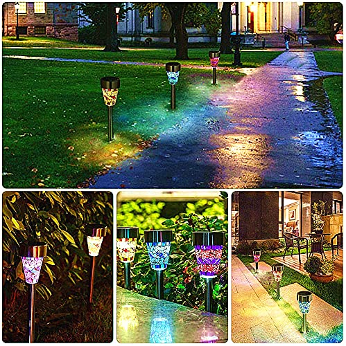 Mini Luce Solare Da Terra A 8 LED, Luce Solare Da Strada Per Esterni, Illuminazione Da Incasso A Terra Per Cortili Giardini Sentieri Marciapiedi 95392050