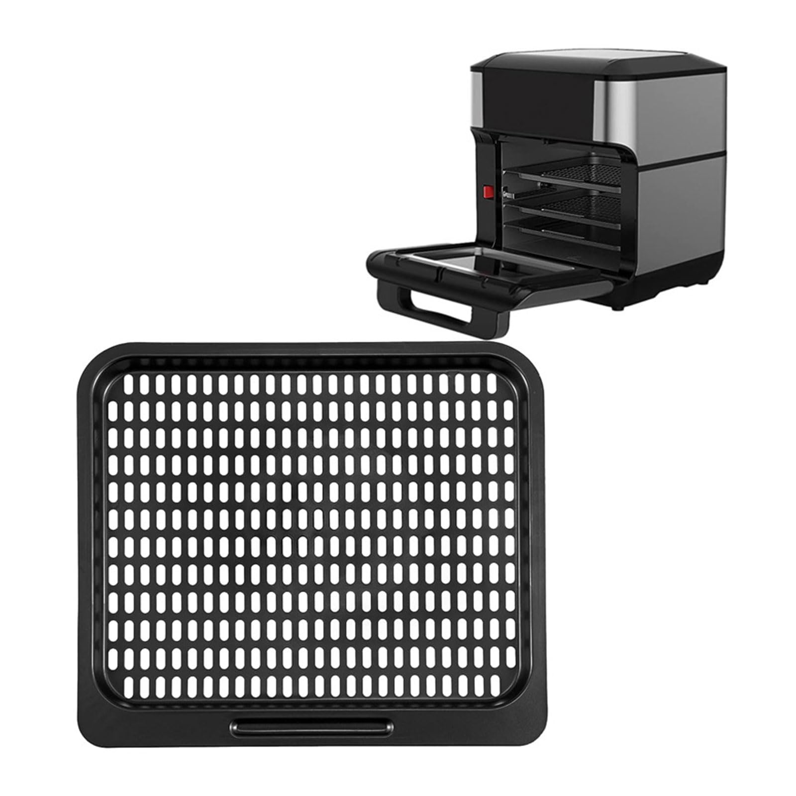 3 Piezas de bandejas de Cocina de Repuesto para freidora de Aire, Horno, Rejilla de Cocina de Malla extraíble, Apto para lavavajillas, Accesorios para freidora de Aire