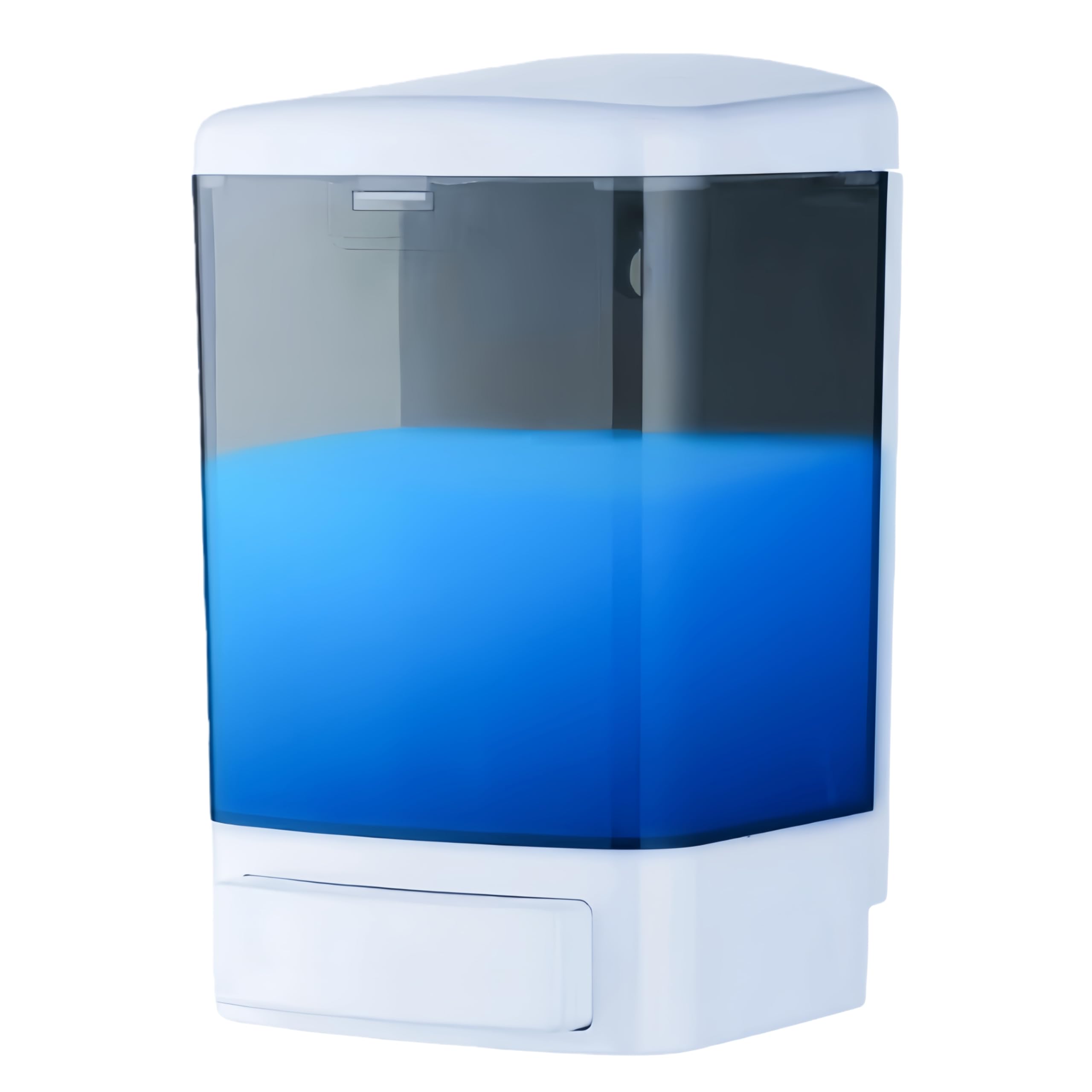 MIHUXI 1000ml（33.8oz ） Manual Soap Dispenser Wall Mount Hand Sanitizer Dispensers Commercial for Bathroom Kitchen Restaurant School Shampoo for Liquid