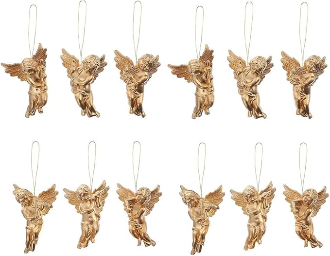 Mini Cherub Christmas Tree Decorations Christmas Hanging Decorations