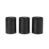 Russell Hobbs Ribbed 3-Piece Canister Set – Set of 3 Kitchen Storage Canisters for Tea, Coffee and Sugar, Durable Powder-Coated Steel, Pull Top Lids, Easy to Clean, Ribbed Design, Black — Kitchen Storage deal