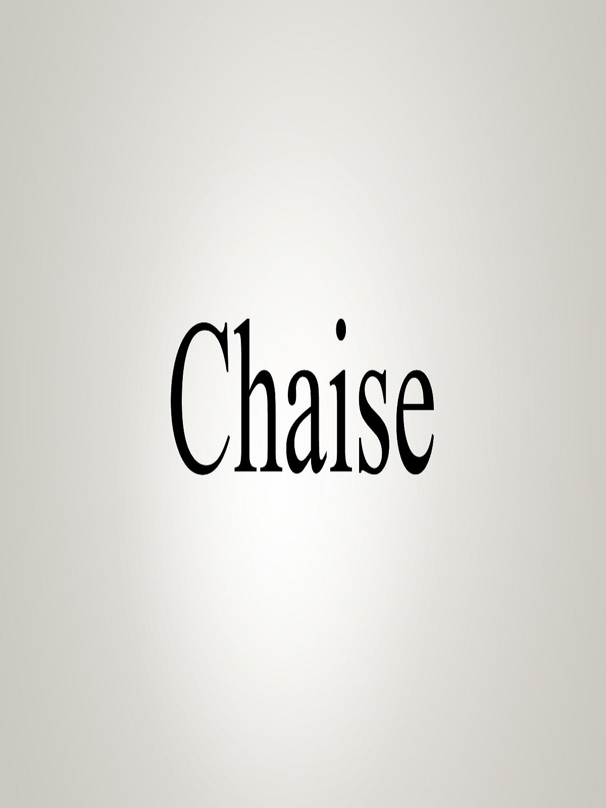 How To Pronounce Chaise , Emma Movies & TV