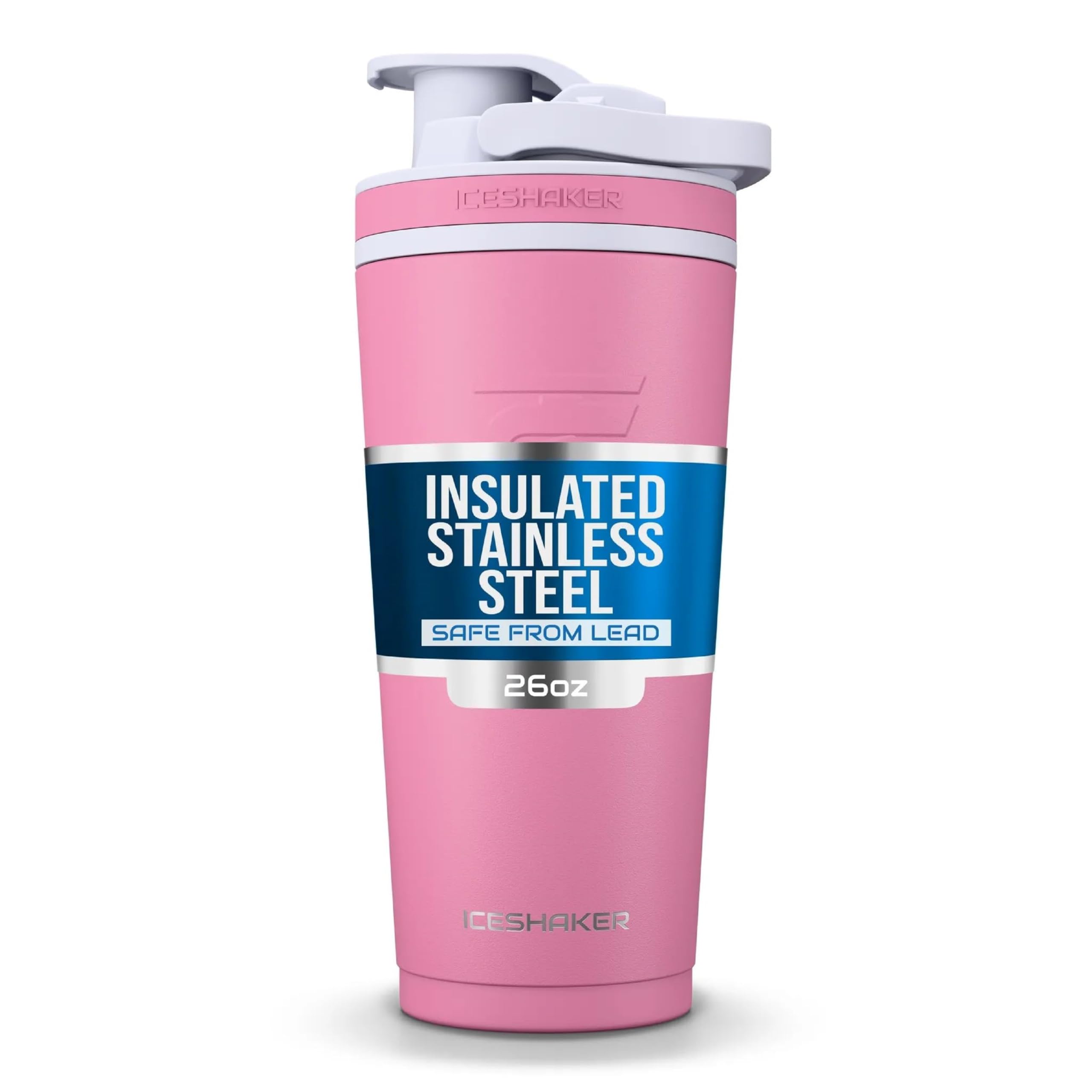 Amazon.com: Ice Shaker Insulated Stainless Steel Shaker Bottle