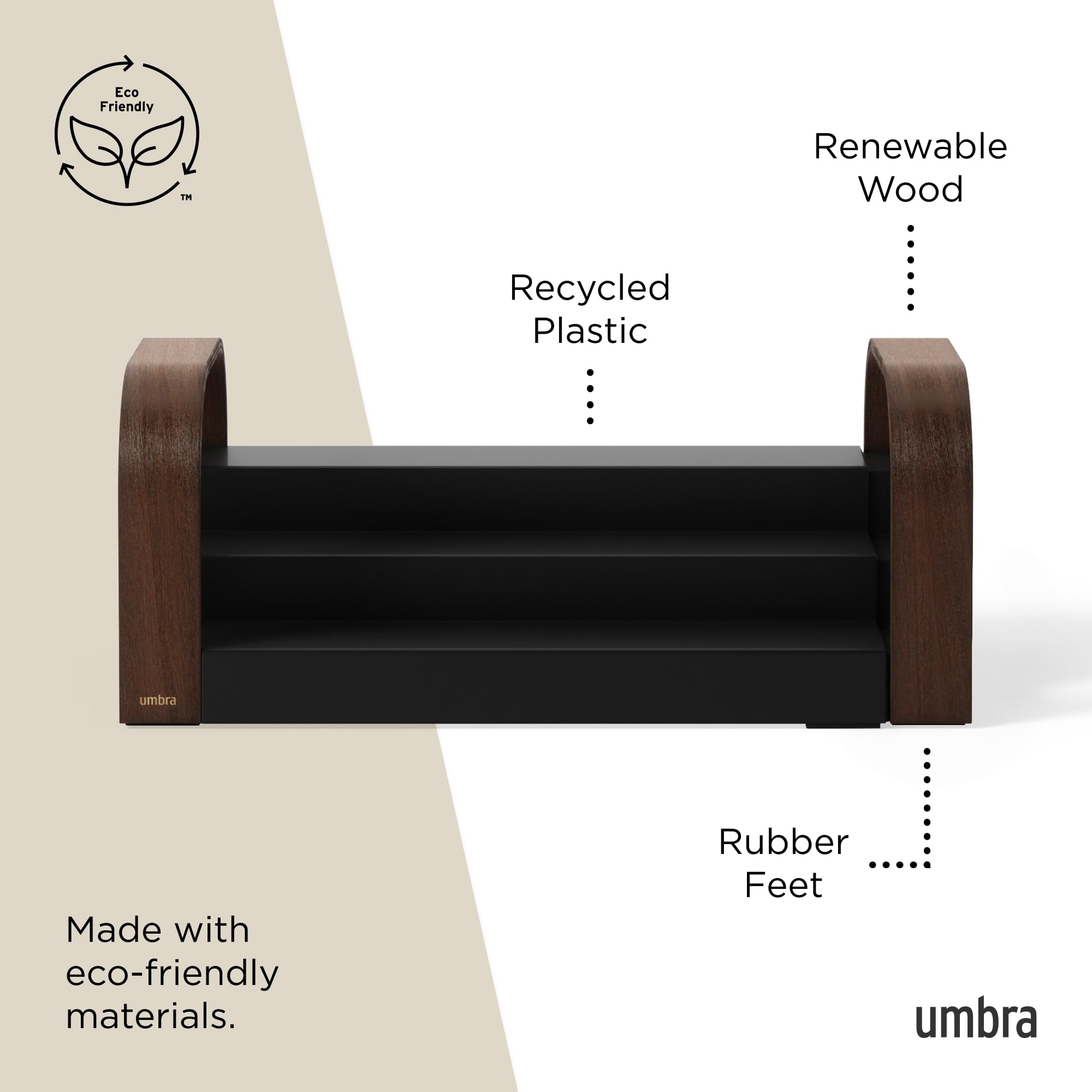 Amazon.com: Umbra Bellwood Three-Tier Spice Shelf, Expandable