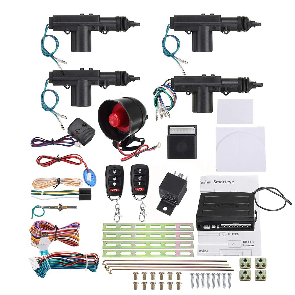 JKoYu-Auto Security JKoYu Car Alarm and Accessories Car Alarm System Keyless Entry 2/4 Door Power Lock Actuator Motor Kit