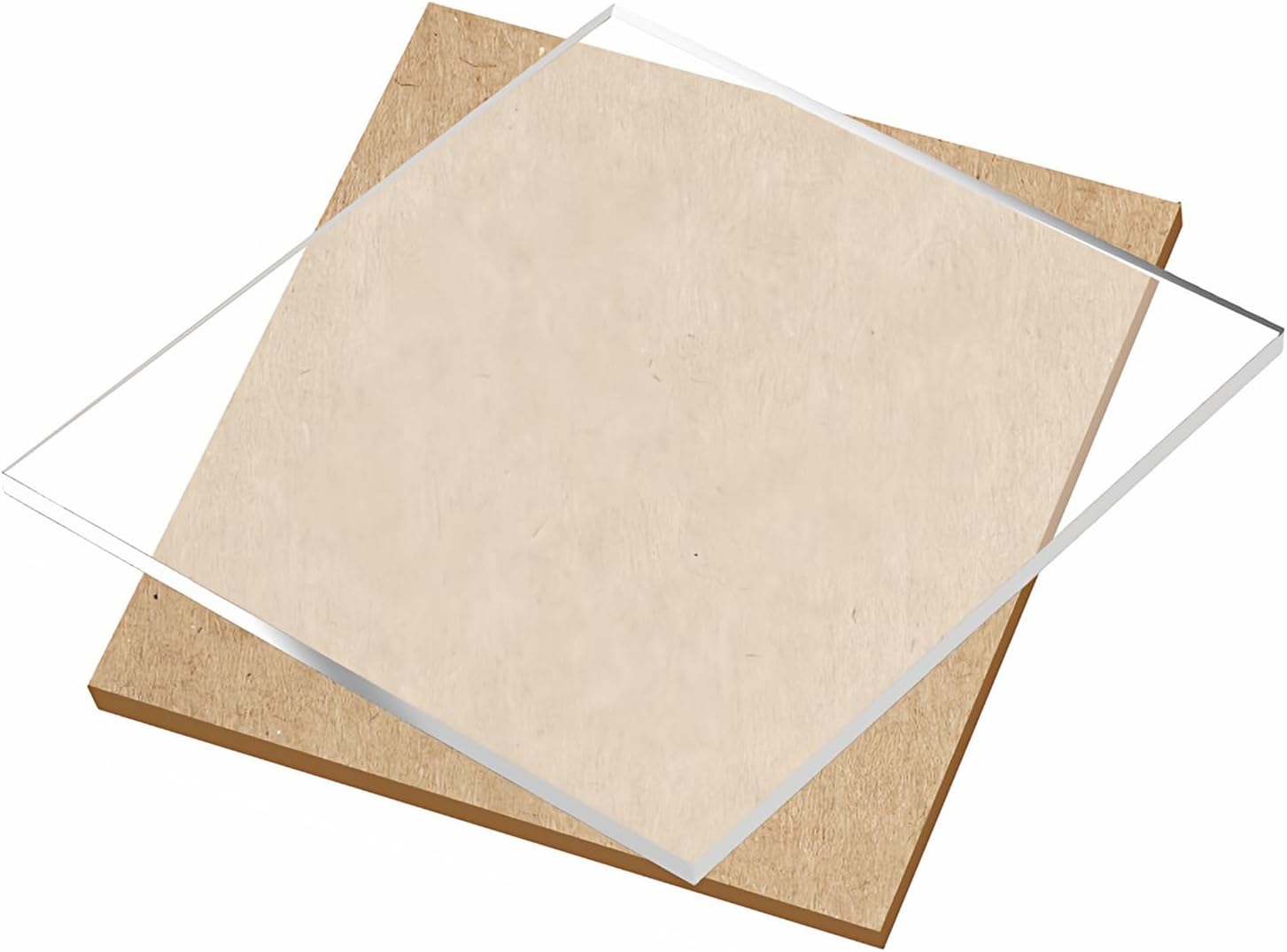 1 mm Polycarbonate Sheets Clear Plastic Sheet Polycarbonate Greenhouse Panels Greenhouse Plastic Glass Sheet High Light Transmittance for Greenhouse Roof(2x9.8ft)