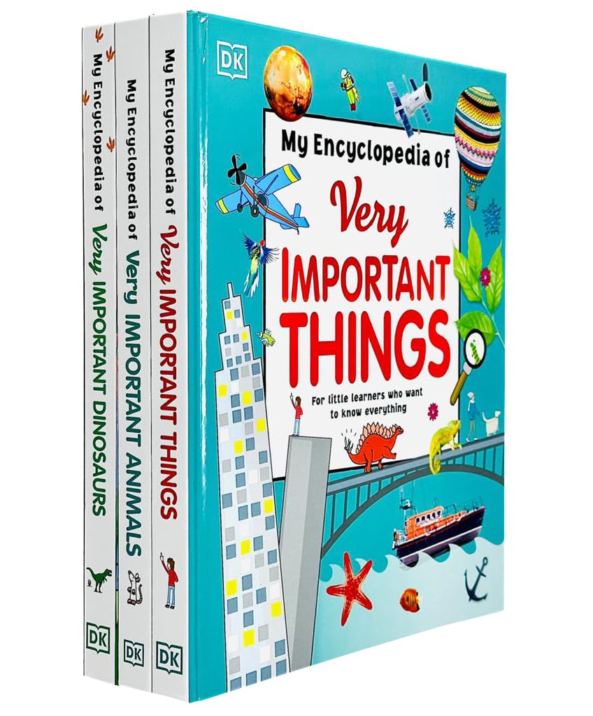 DK My Very Important Encyclopedias Collection | 3-Book Hardback Set