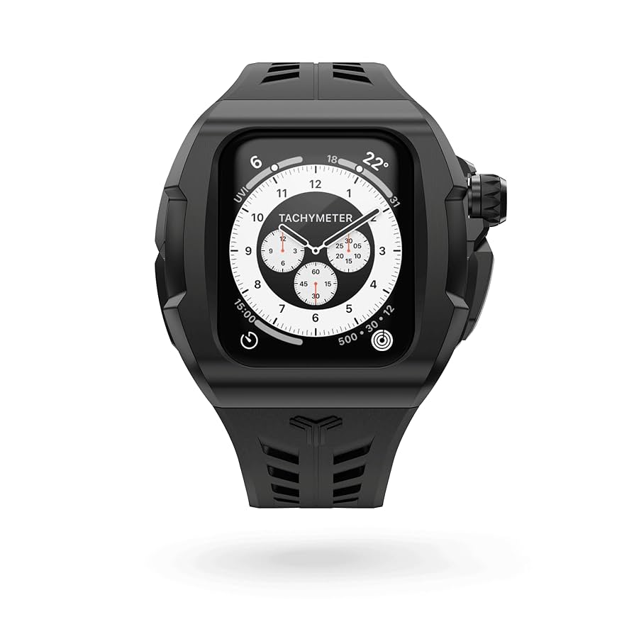 新品未使用　Y24 45mm アップルウォッチ ケース用　替えストラップ WSA-45_49-BK-1920_3ca820f3-