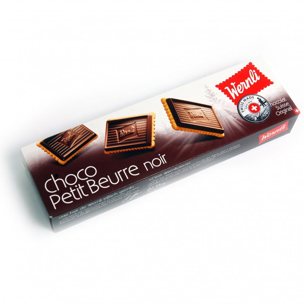 Wernli Choco Petit Beurre Dark, 125 g (Pack of 1)
