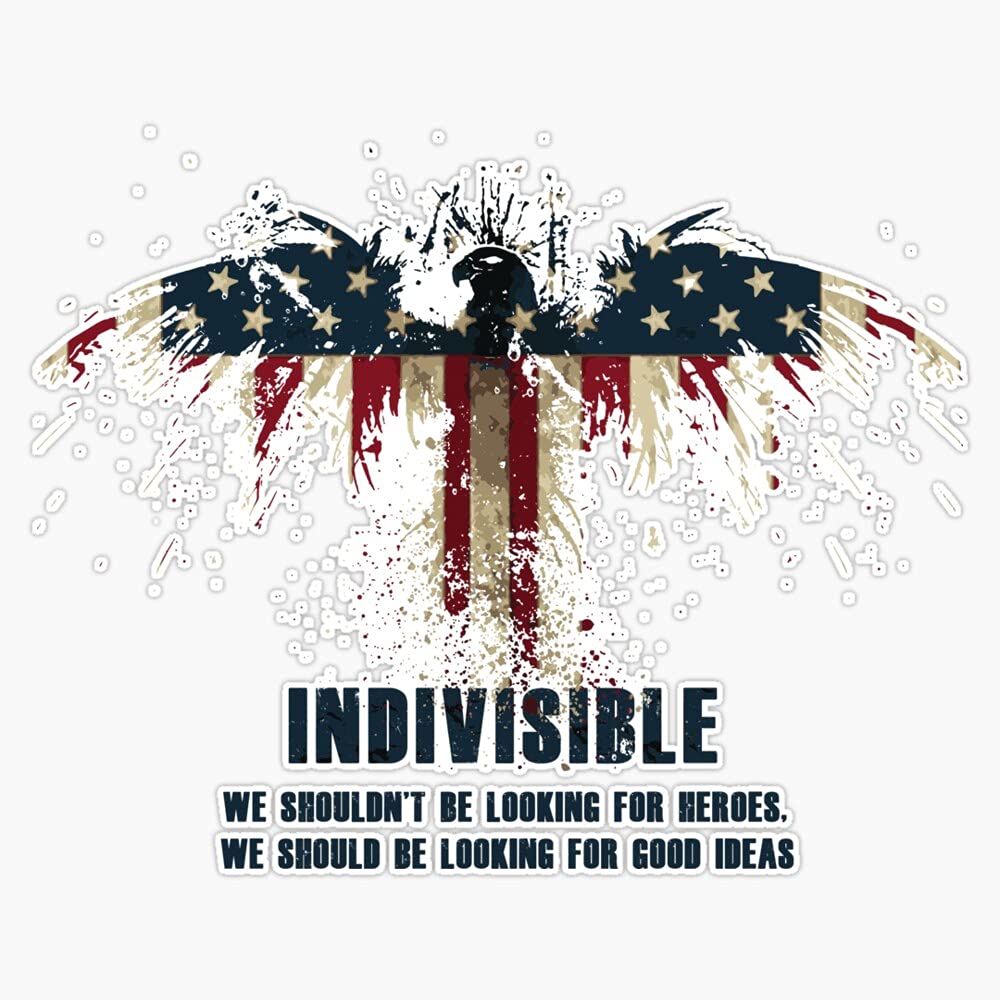 HOF Trading Indivisible Vinyl Sticker Waterproof Decal Laptop Wall Window Bumper Sticker 5