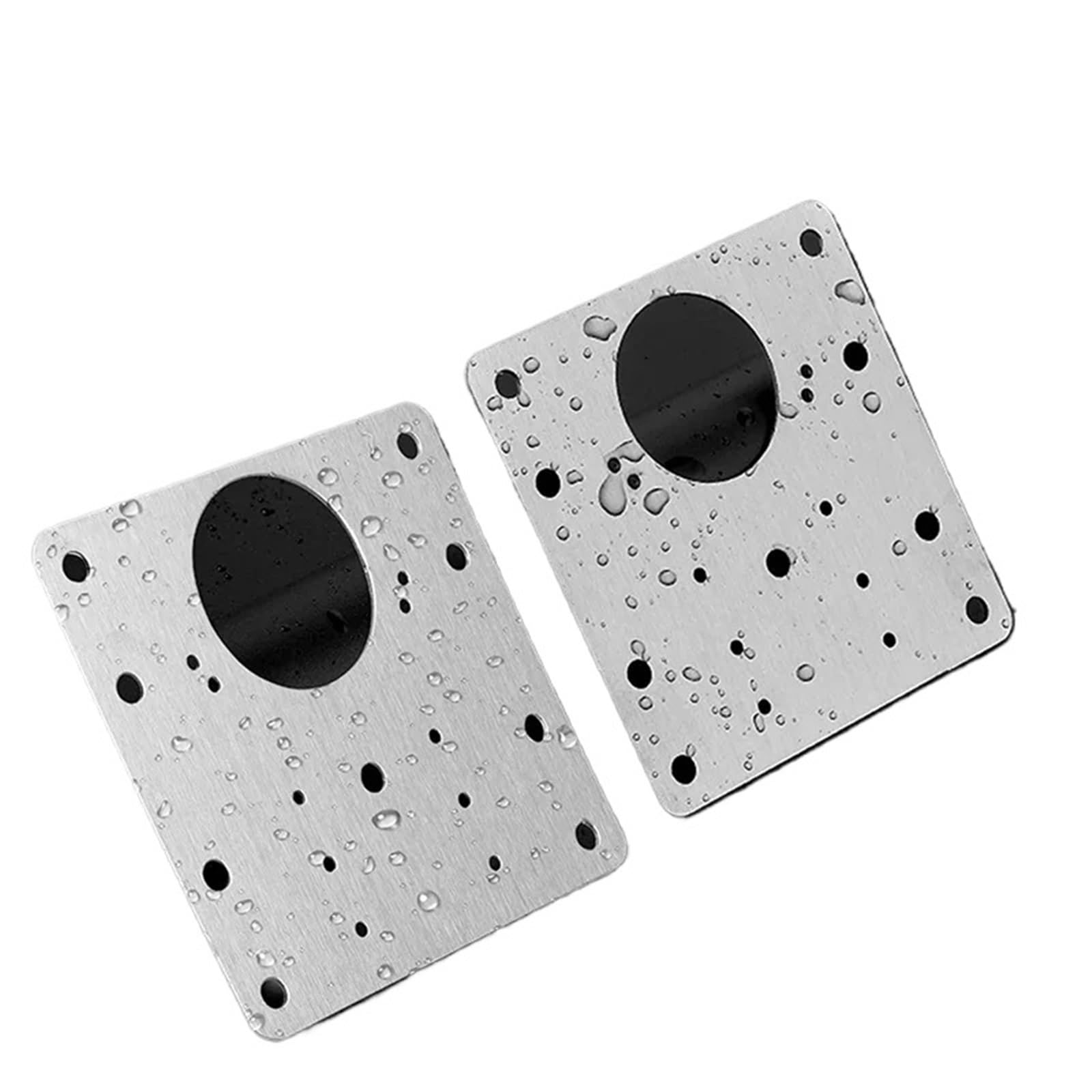 Kdhcvkz 2Pcs With 12 Screws 2/4/8/10Pcs Steel Cabinet Door Hinge(2Pcs With 12 Screws)