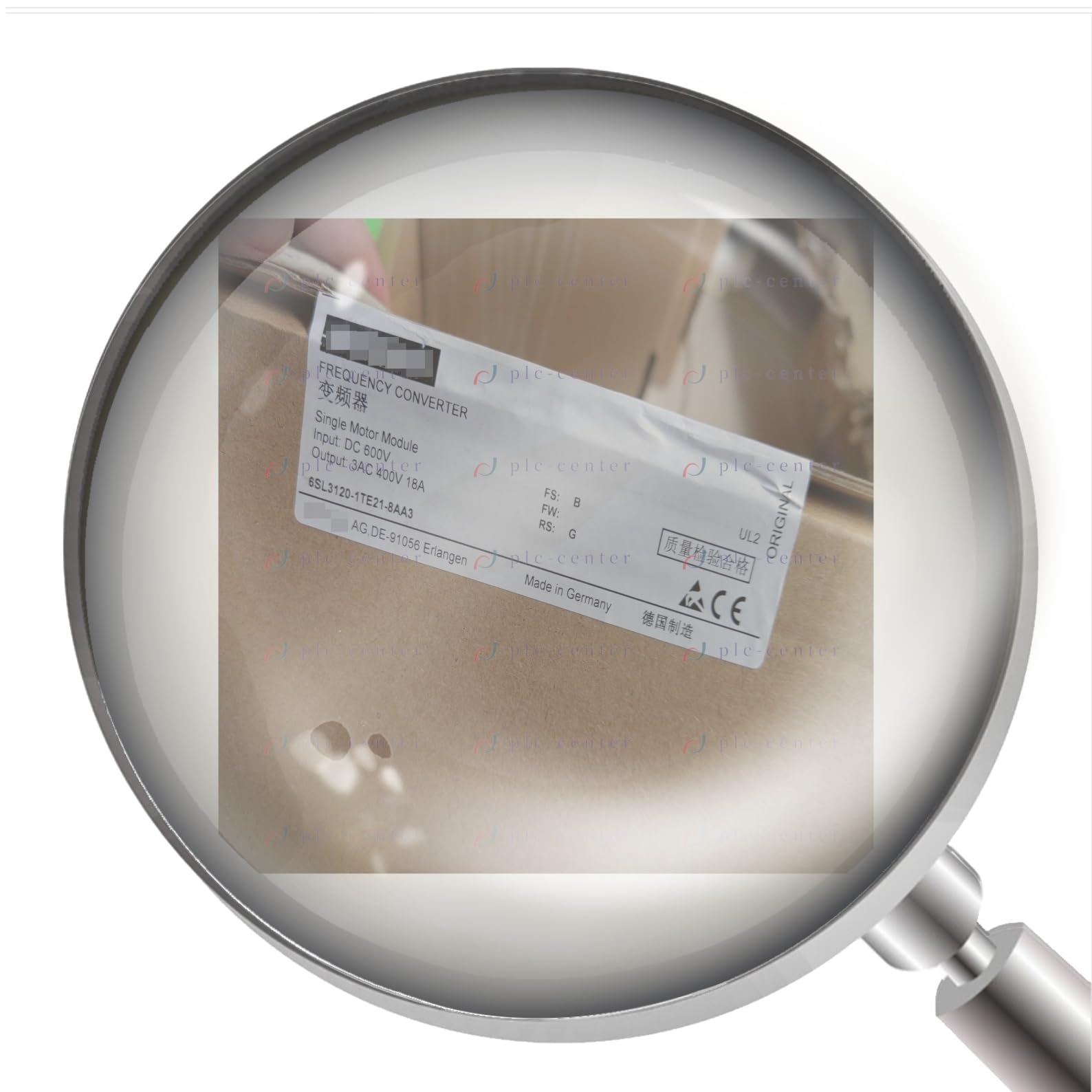 6SL3120-1TE21-8AA3 ONE New Single Motor Module 6SL3120-1TE21-8AA3