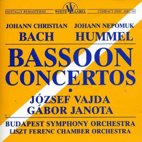  J.C. Bach / Hummel Bassoon Concertos Music