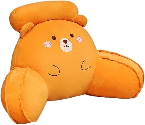 Miniatura 5 de Mesita de noche Tapicería Suave Respaldo grande Sofá Cojín Dormitorio Almohada Cama Lectura Cama Respaldo Madera Cojín Almohada Cojín