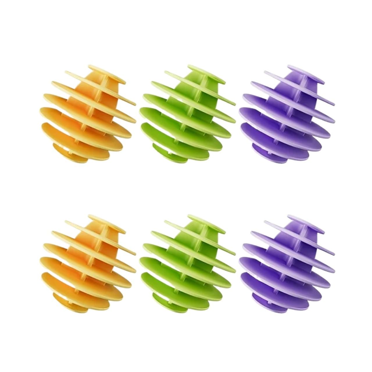 Shungong 6/12pcs Reusable Laundry Balls - Effective Pet Hair Catcher & Dirt Remover For Washing Machines